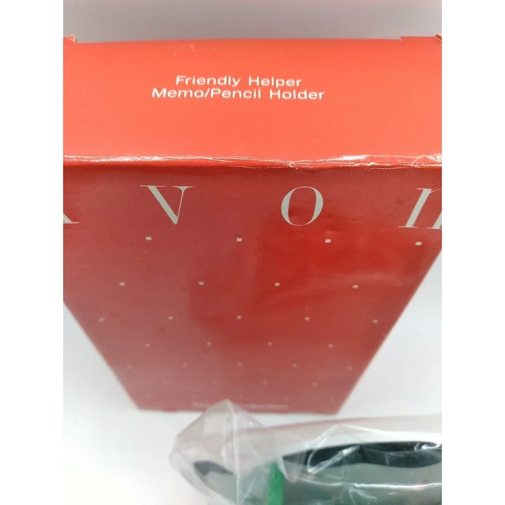 Avon Friendly Helper Memo Pencil Holder Dogs/ Puppies NIS Office organizer